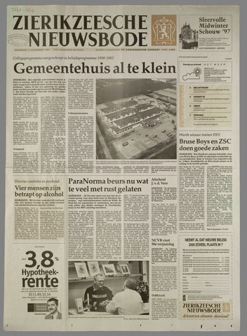 Zierikzeesche Nieuwsbode 1997-11-17