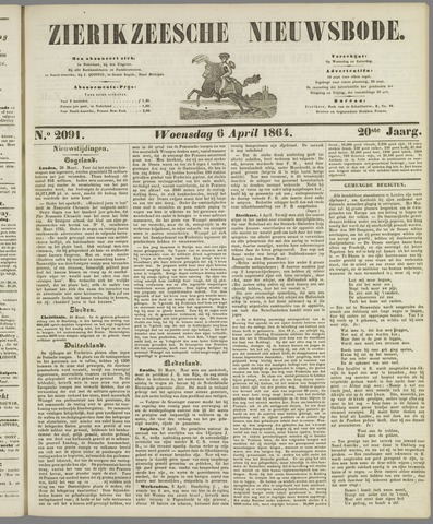 Zierikzeesche Nieuwsbode 1864-04-06