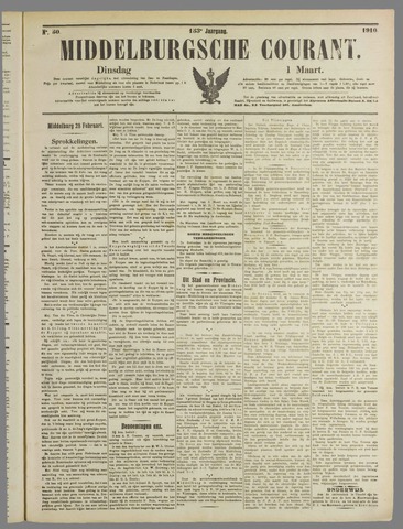 Middelburgsche Courant 1910-03-01