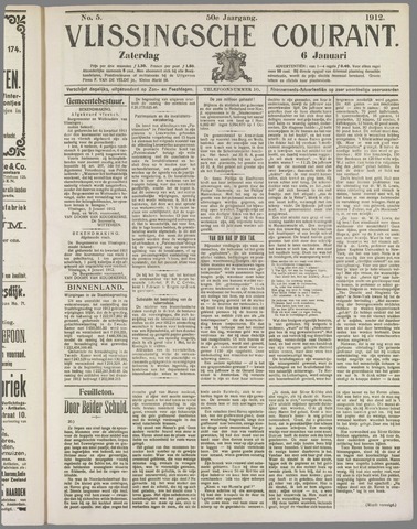 Vlissingse Courant 1912-01-06