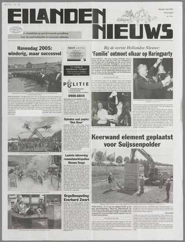 Eilanden-nieuws. Christelijk streekblad op gereformeerde grondslag 2005-06-07
