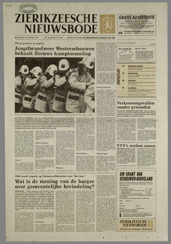 Zierikzeesche Nieuwsbode 1992-11-09