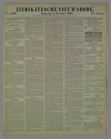Zierikzeesche Nieuwsbode 1884-12-02