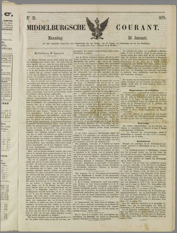 Middelburgsche Courant 1875-01-25