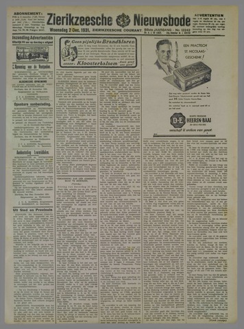 Zierikzeesche Nieuwsbode 1931-12-02