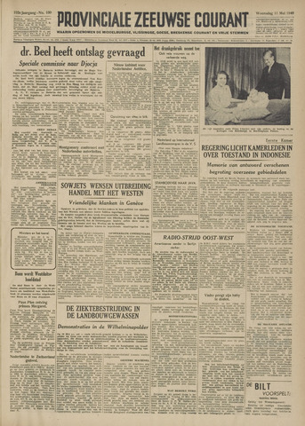 Provinciale Zeeuwse Courant 1949-05-11