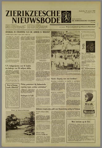 Zierikzeesche Nieuwsbode 1966-01-20