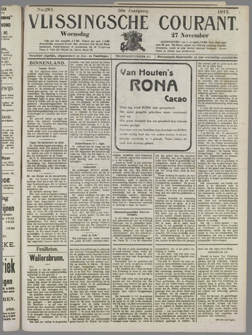 Vlissingse Courant 1912-11-27