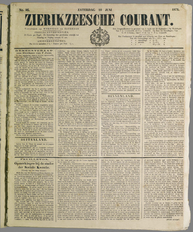 Zierikzeesche Courant 1871-06-10
