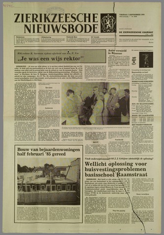 Zierikzeesche Nieuwsbode 1984-09-07