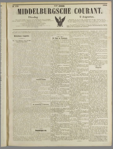 Middelburgsche Courant 1910-08-02