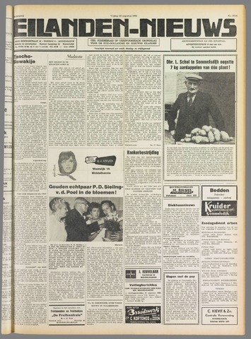 Eilanden-nieuws. Christelijk streekblad op gereformeerde grondslag 1968-08-30