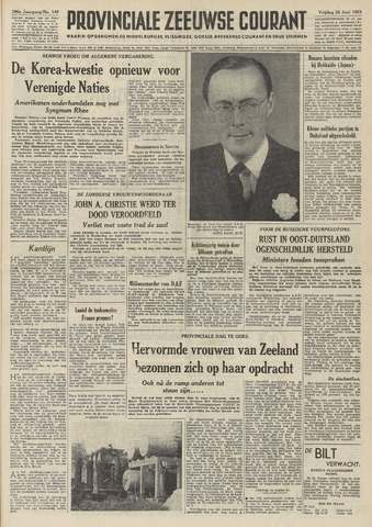 Provinciale Zeeuwse Courant 1953-06-26