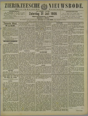 Zierikzeesche Nieuwsbode 1909-07-31