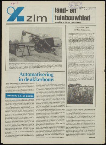 Zeeuwsch landbouwblad ... ZLM land- en tuinbouwblad 1984-08-17