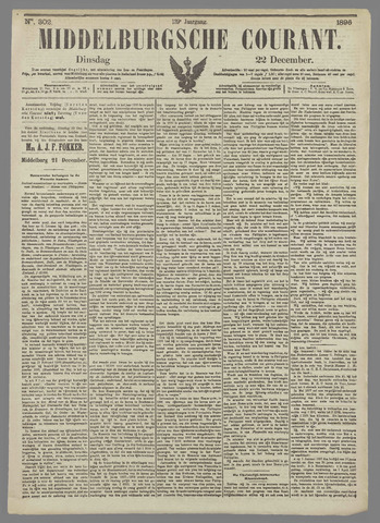 Middelburgsche Courant 1896-12-22