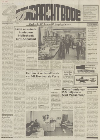 Eendrachtbode /Mededeelingenblad voor het eiland Tholen 1984-01-19