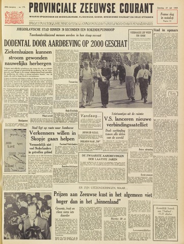Provinciale Zeeuwse Courant 1963-07-27