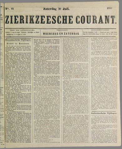 Zierikzeesche Courant 1870-07-30