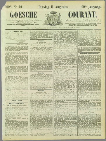 Goessche Courant 1903-08-11