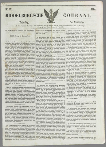 Middelburgsche Courant 1874-11-14