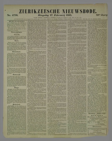 Zierikzeesche Nieuwsbode 1883-02-27