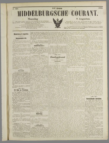 Middelburgsche Courant 1910-08-08