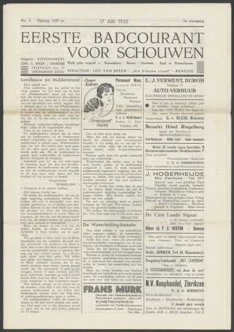 Schouwen's Badcourant 1935-07-17