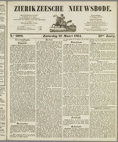 Zierikzeesche Nieuwsbode 1864-03-26
