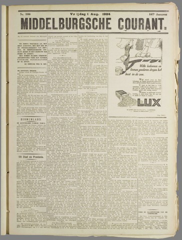 Middelburgsche Courant 1924-08-01