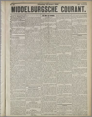 Middelburgsche Courant 1920-03-16