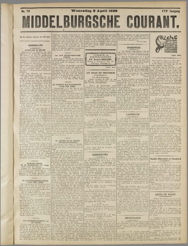 Middelburgsche Courant 1929-04-03