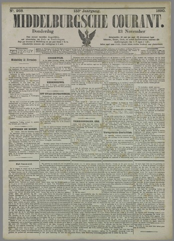 Middelburgsche Courant 1890-11-13
