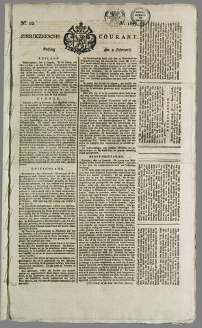 Zierikzeesche Courant 1827-02-02