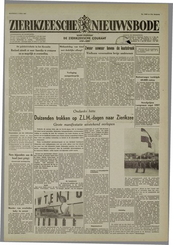 Zierikzeesche Nieuwsbode 1957-07-08