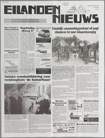 Eilanden-nieuws. Christelijk streekblad op gereformeerde grondslag 2002-09-20