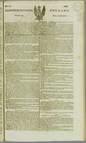 Middelburgsche Courant 1816-09-05
