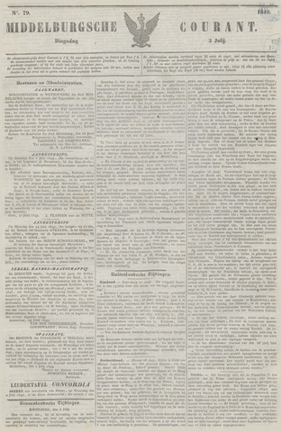 Middelburgsche Courant 1849-07-03