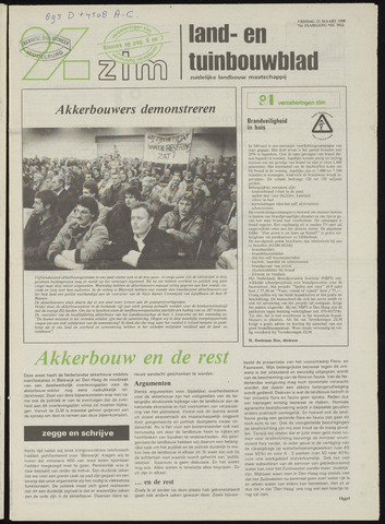 Zeeuwsch landbouwblad ... ZLM land- en tuinbouwblad 1988-03-11