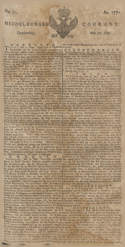 Middelburgsche Courant 1772-07-30