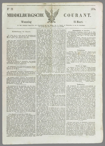 Middelburgsche Courant 1874-03-25