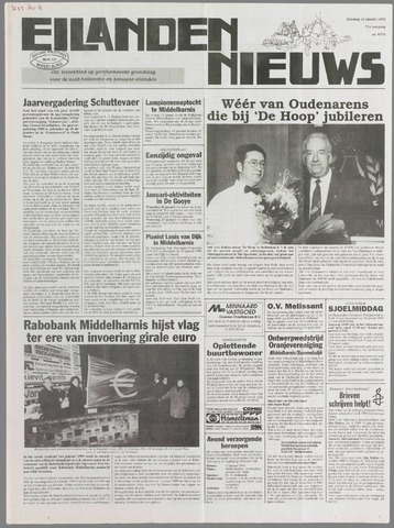 Eilanden-nieuws. Christelijk streekblad op gereformeerde grondslag 1999-01-12