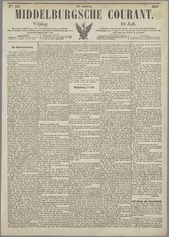 Middelburgsche Courant 1896-07-10