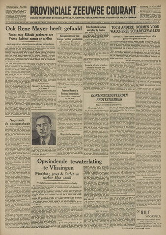 Provinciale Zeeuwse Courant 1949-10-24