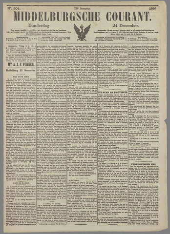 Middelburgsche Courant 1896-12-24