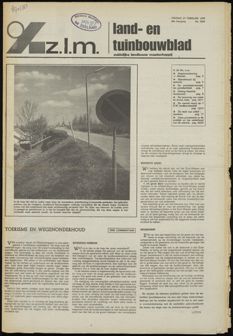 Zeeuwsch landbouwblad ... ZLM land- en tuinbouwblad 1976-02-27