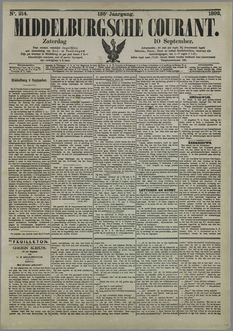 Middelburgsche Courant 1892-09-10