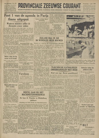 Provinciale Zeeuwse Courant 1949-06-01