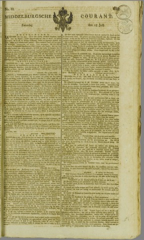 Middelburgsche Courant 1815-07-15