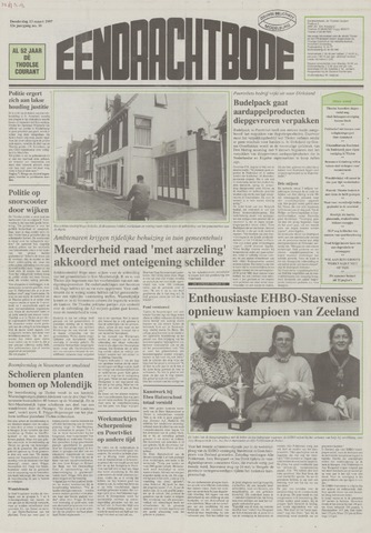 Eendrachtbode /Mededeelingenblad voor het eiland Tholen 1997-03-13